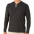 Free Fly Apparel Men's Bamboo Flex Henley 109 Heather Black