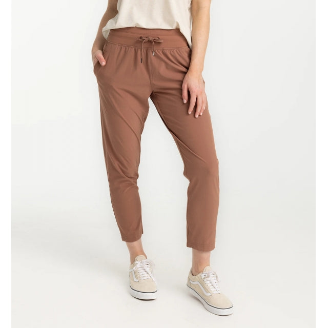 Free Fly Apparel Womens Breeze Cropped Pant 637 Baltic Amber