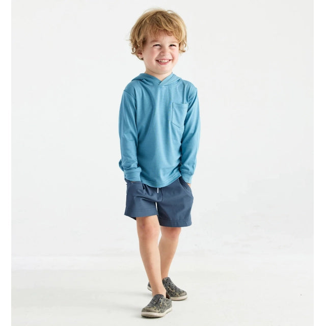 Free Fly Apparel Toddler Bamboo Shade Hoody Bluestone