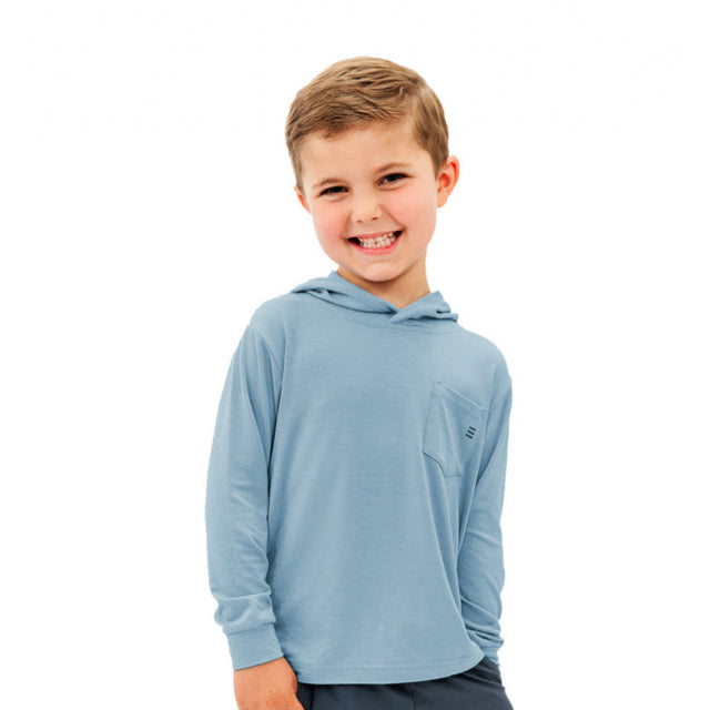 Free Fly Apparel Toddler Bamboo Shade Hoody 433 Stormy Sea