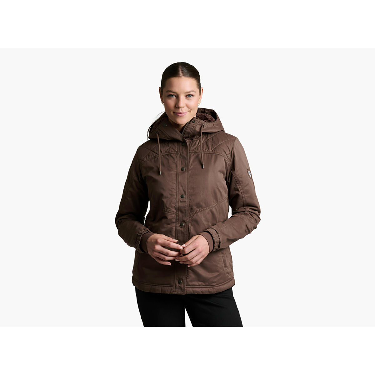 Kuhl Womens Celeste Lined Hoody Coffee