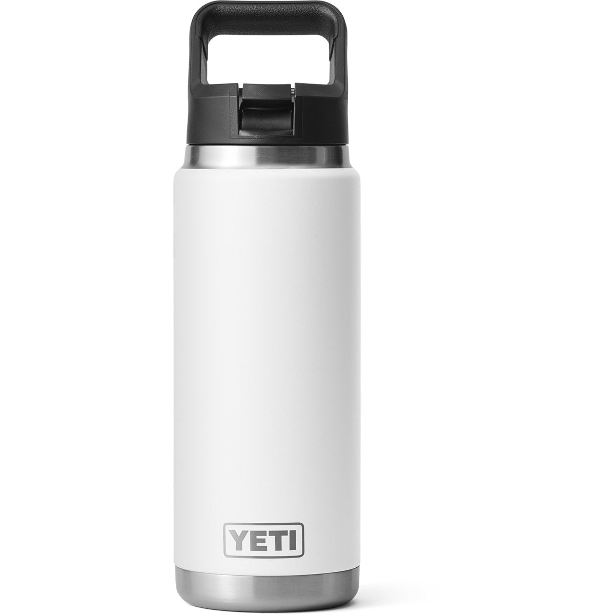 Yeti Rambler 26 oz Straw Bottle White