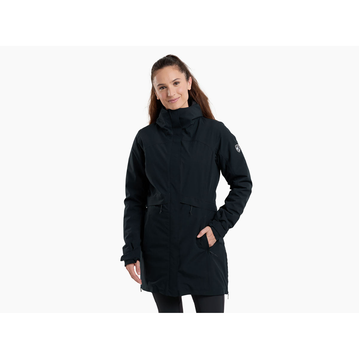 Kuhl Womens Stretch Voyagr Insulated Parka Blackout