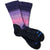 Fits Women's Casual Aztec Crew Socks 505 Navy/Cashmere Rose