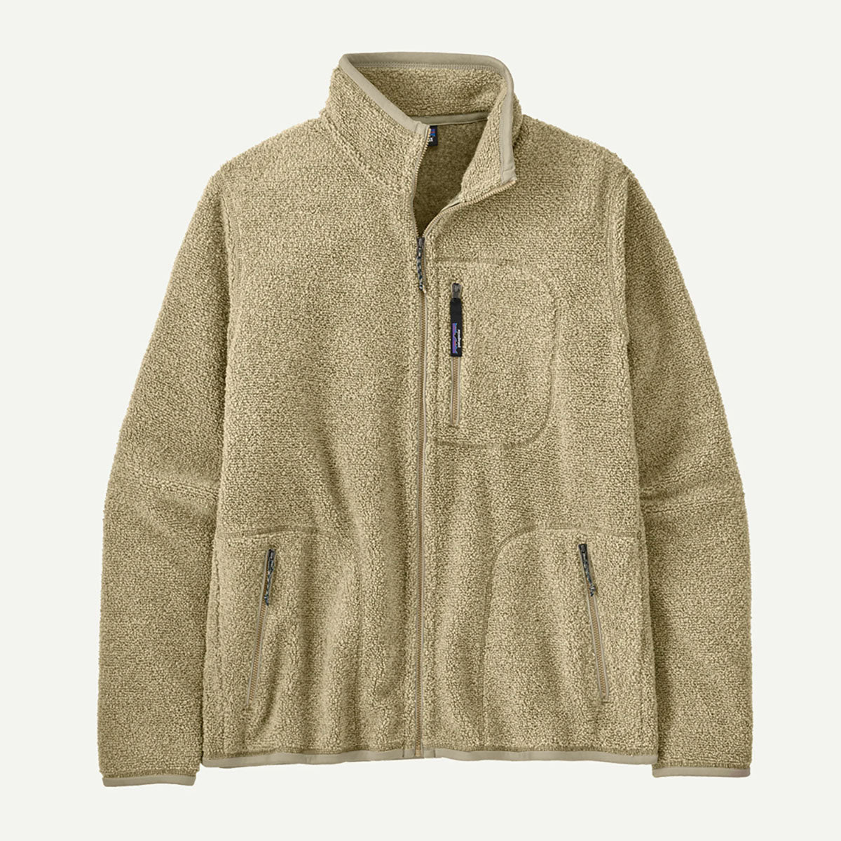 Patagonia Mens Reclaimed Fleece Jacket Weathered Stone