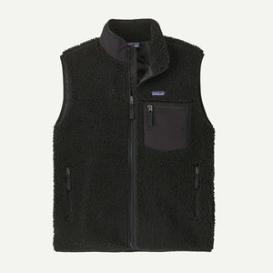 Patagonia Mens Classic Retro-X Vest Black w/Black