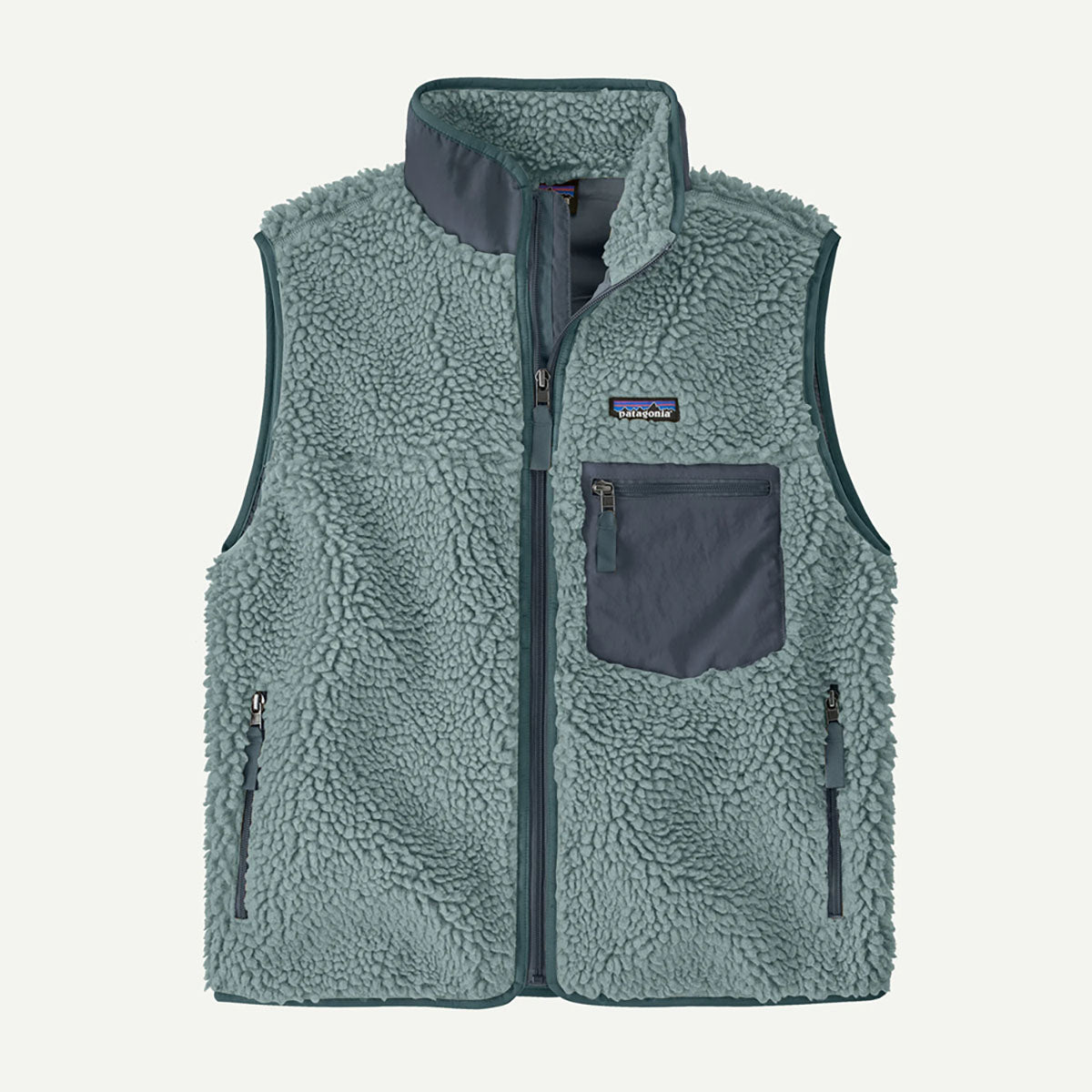 Patagonia Womens Classic Retro-X Fleece Vest Blue age / S