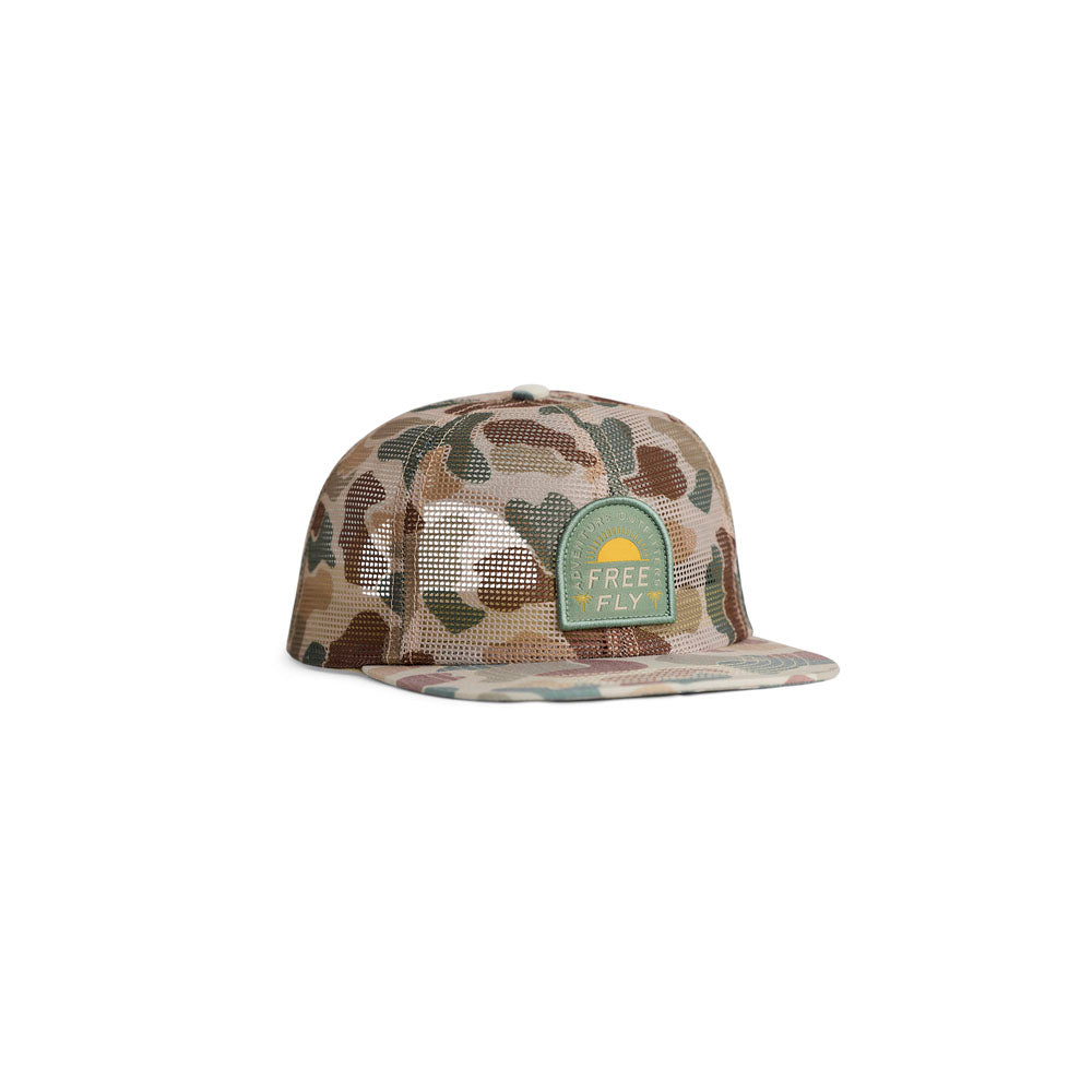Free Fly Apparel Adventure Outfitters Mesh Hat Vintage Camo