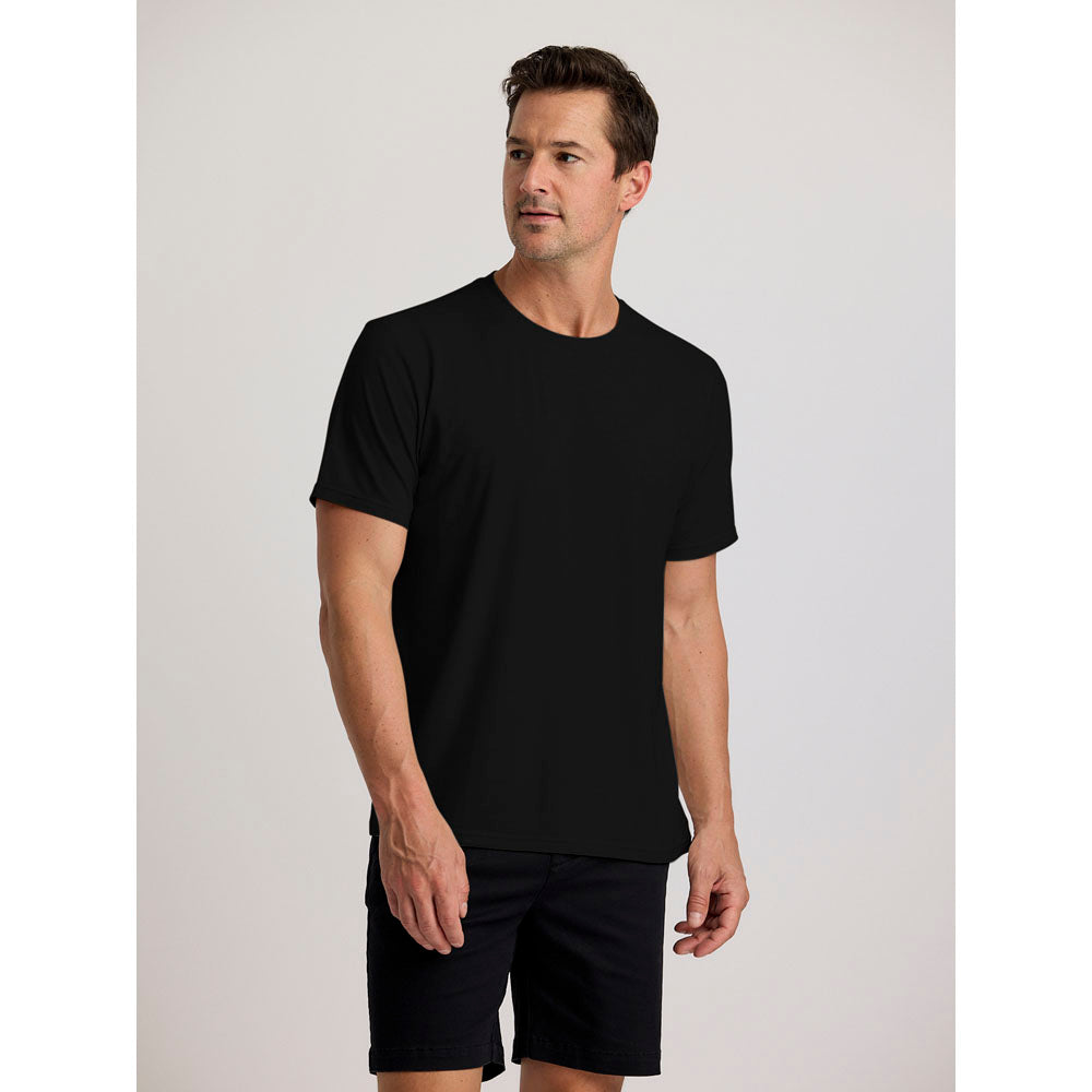 Free Fly Apparel Mens Elevate Lightweight Tee Black