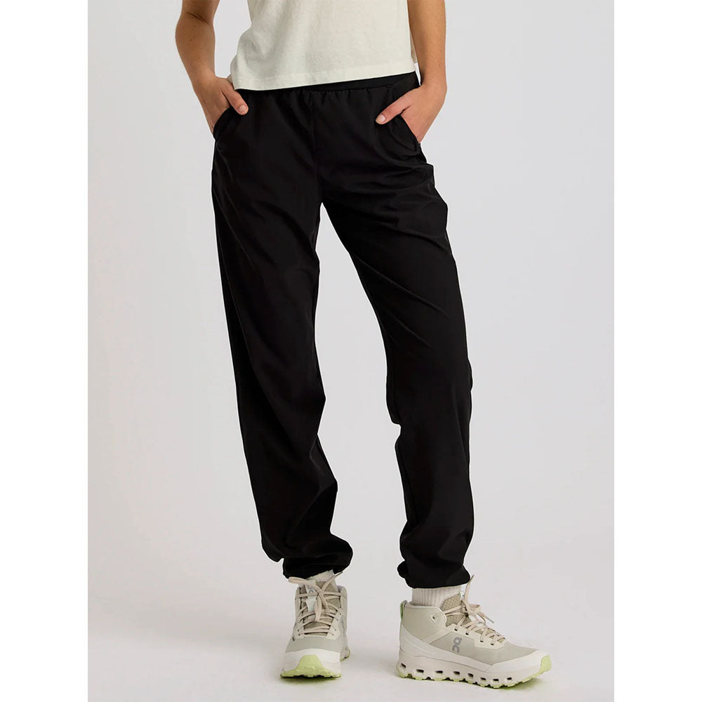 Free Fly Apparel Womens Breeze Flats Pant Black