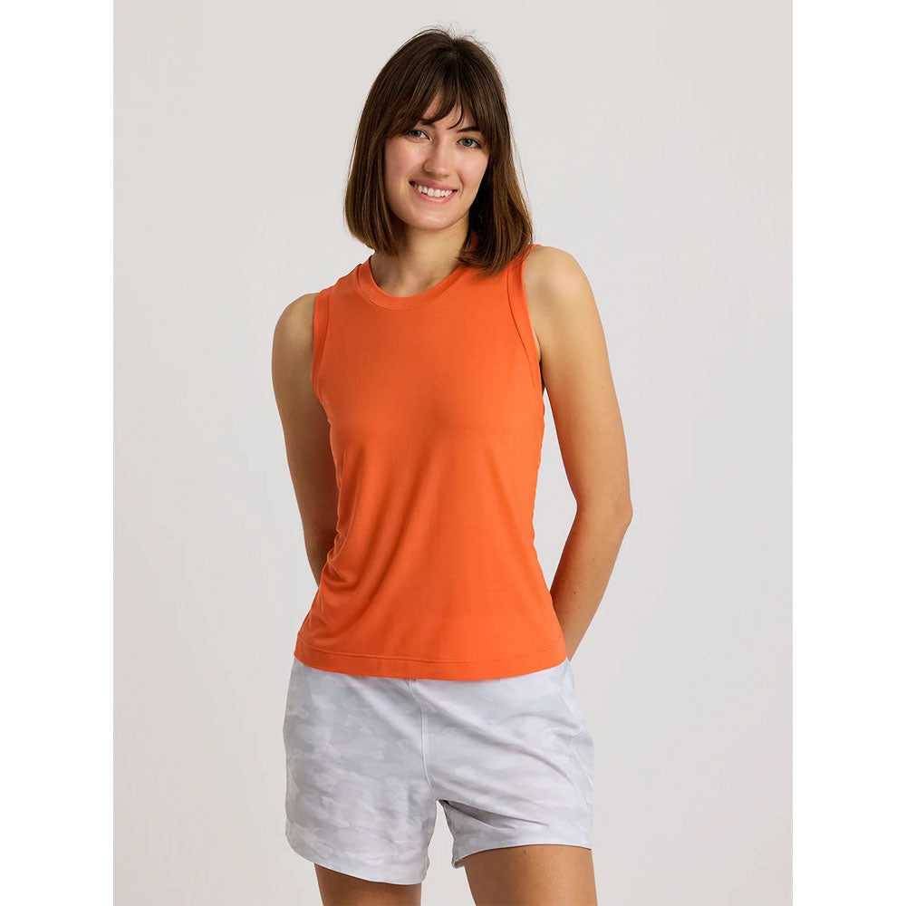 Free Fly Apparel Womens Elevate Lightweight Tank Tigerlily