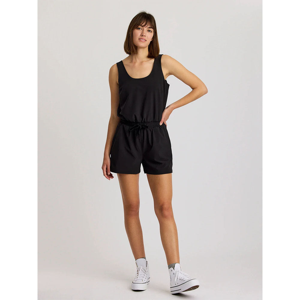 Free Fly Apparel Womens Breeze Romper Black