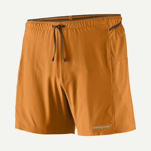 Patagonia Mens Strider Pro Shorts - 5 in. Cinnamon Brown