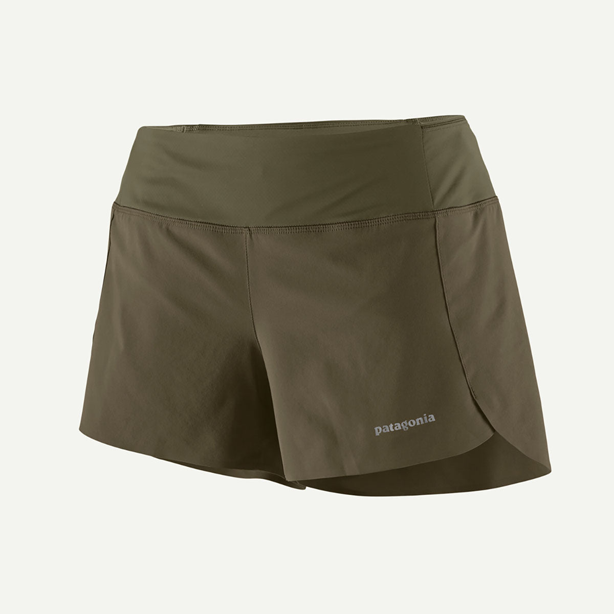 Patagonia Womens Strider Pro Shorts - 3 1/2 in. Basin Green