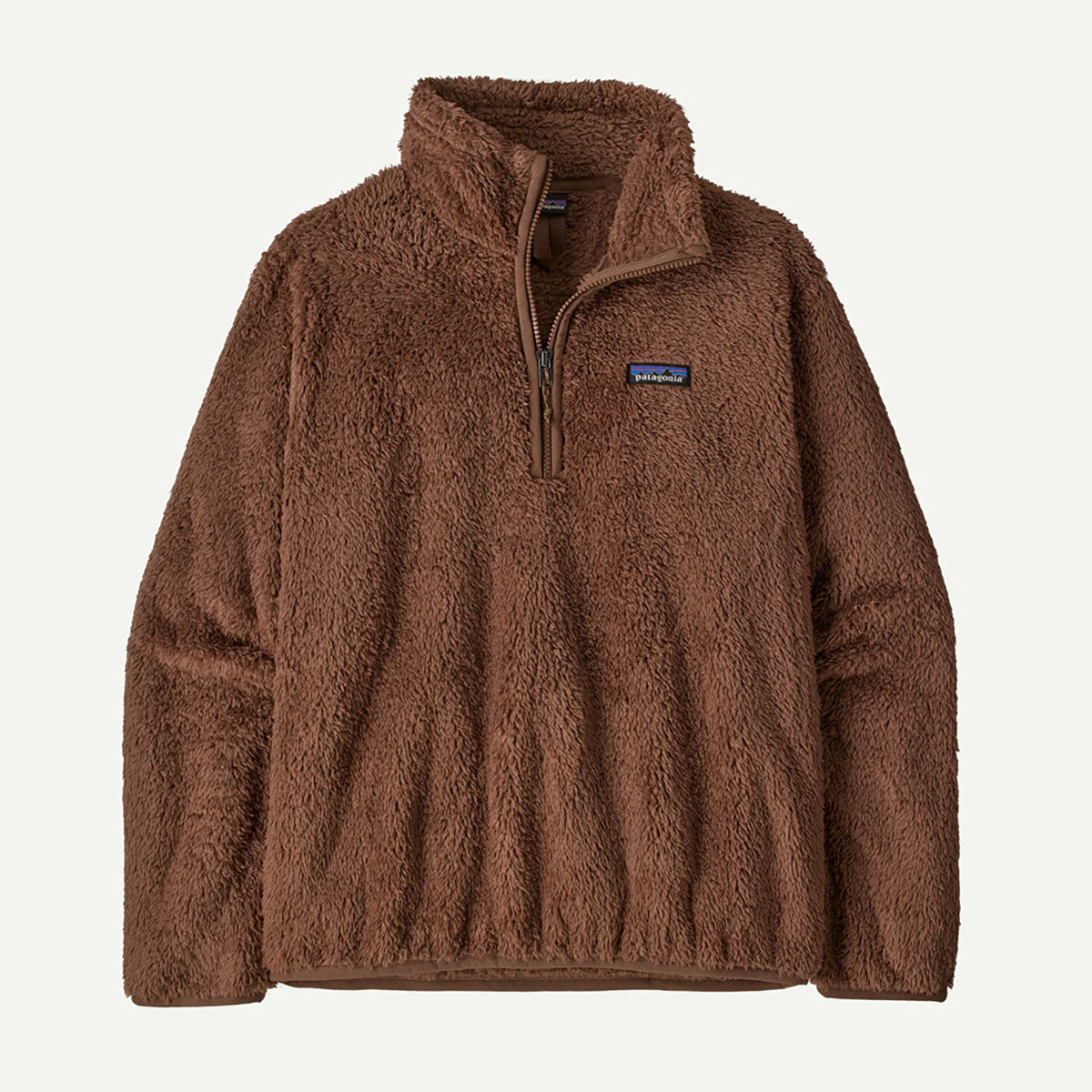 Patagonia Womens Los Gatos 1/4-Zip Fleece Berm Brown