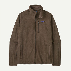 Patagonia Mens Better Sweater Jacket Marlow Brown Rib Knit