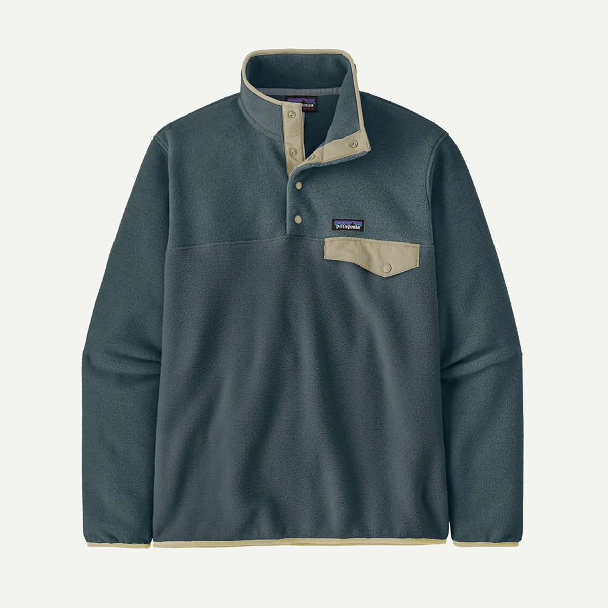 Patagonia Mens Lightweight Synchilla Snap-T Fleece Pullover Summit Blue