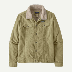 Patagonia Mens Pile-Lined Trucker Jacket Weathered Stone