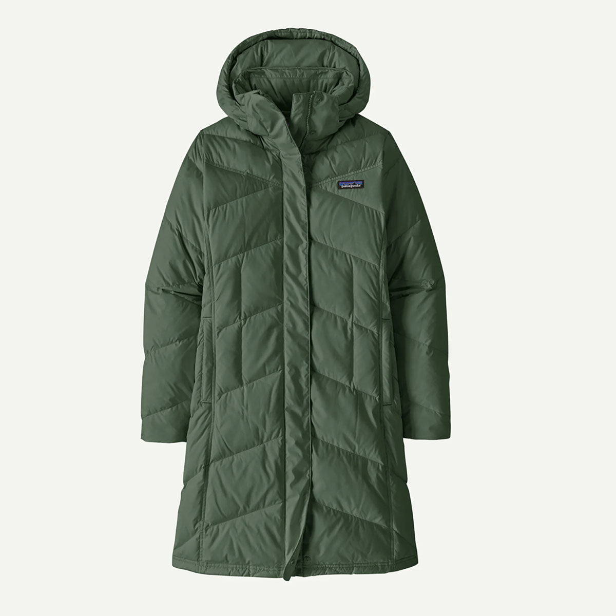 Patagonia Womens Down With It Parka Canopy Green