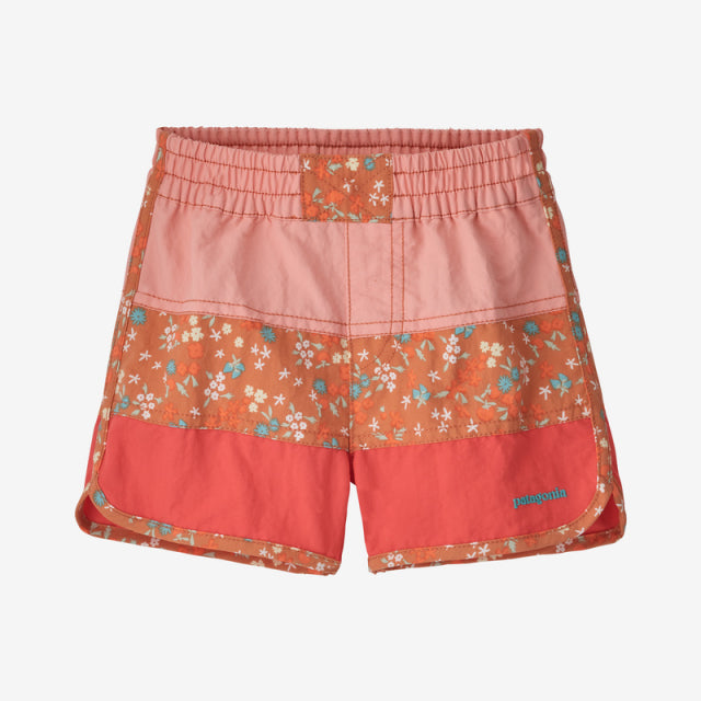 Patagonia Baby Boardshorts COFP Coral w/Flamingo Pink