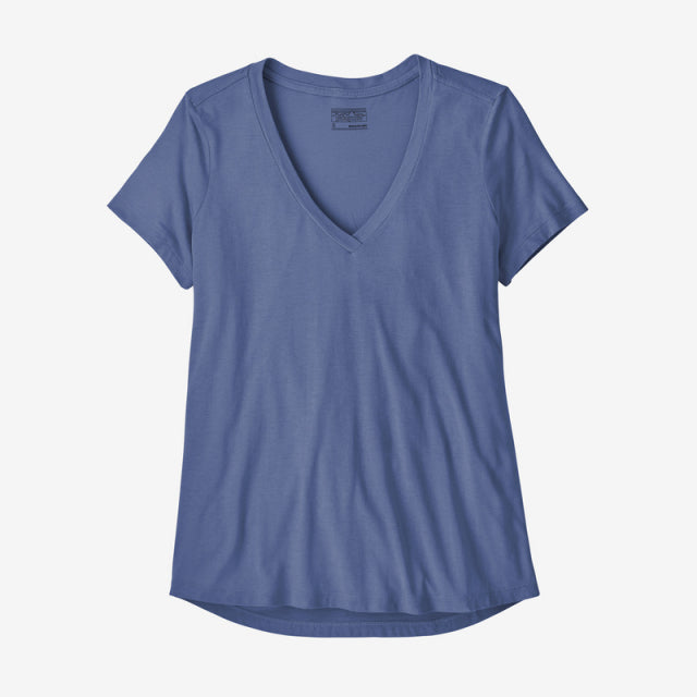 Patagonia Women&#39;s Side Current Tee CUBL Current Blue