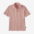 Patagonia Men's Cotton in Conversion Lightweight Pulloverlo Shirt FMU Fathom Stripe: Sunfade Pink / S