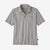 Patagonia Mens Daily Polo FMSA Fathom Stripe: Salt Grey