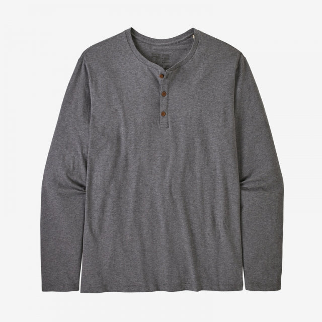 Patagonia M LS Daily Henley NGRY Noble Grey