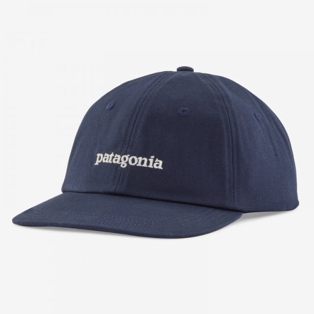 Patagonia Fitz Roy Icon Trad Cap TENE Text Logo: New Navy