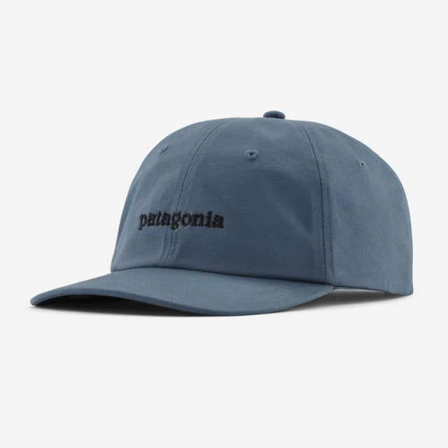 Patagonia Fitz Roy Icon Trad Cap TLUE Text Logo: Utility Blue