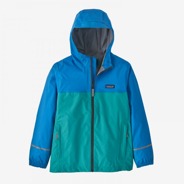 Patagonia Kids' Torrentshell 3L Rain Jacket VLB Vessel Blue / S
