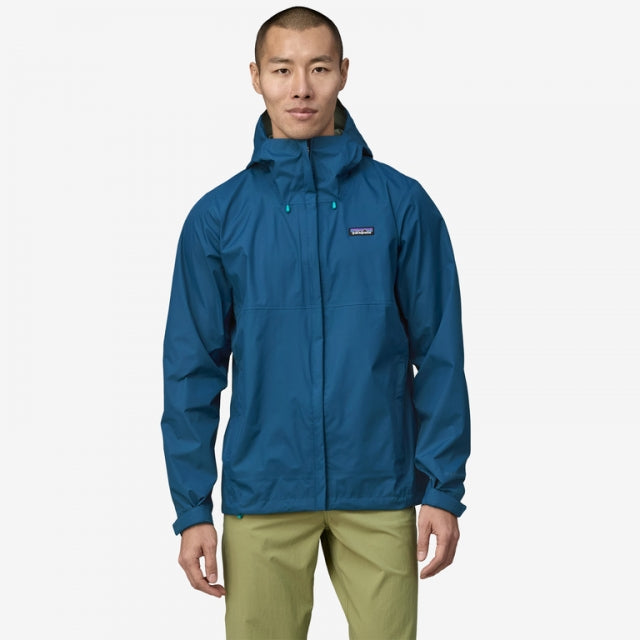 Patagonia Men&#39;s Torrentshell 3L Rain Jacket ENLB Endless Blue