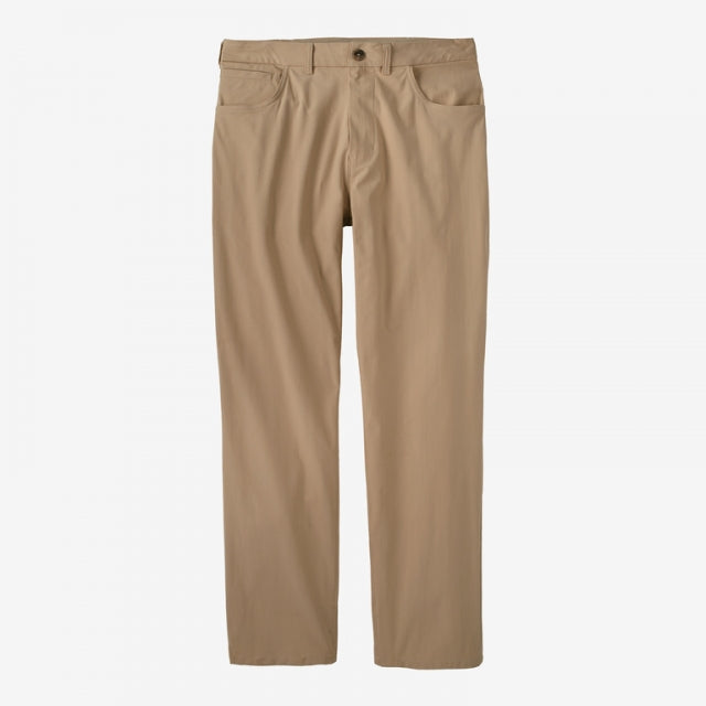 Patagonia M Transit Traveler 5-Pocket Pants - Short ORTN Oar Tan