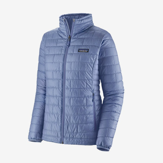 Patagonia Womens Nano Puff Jacket LCUB Light Current Blue