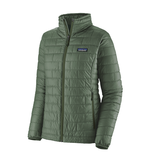 Patagonia Womens Nano Puff Jacket HKG Hemlock Green / M