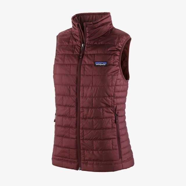 Patagonia Womens Nano Puff Vest DARU Dark Ruby w/Dark Ruby