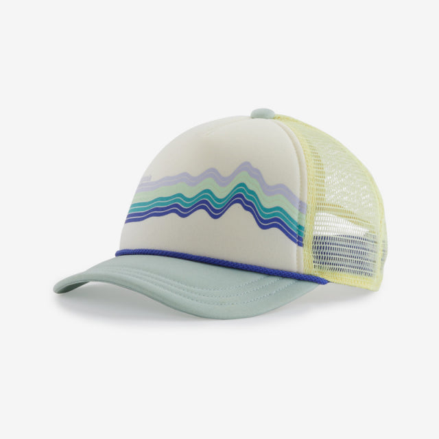 Patagonia Kids&#39; Interstate Hat RSTE Ridge Rise Stripe: Tea Green