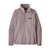 Patagonia Women's Micro D 1/4 Zip Fleece STY Stingray Mauve / M