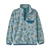 Patagonia Kids' Lightweight Synchilla Snap-T Pullover WAST Wandering Woods: Steam Blue