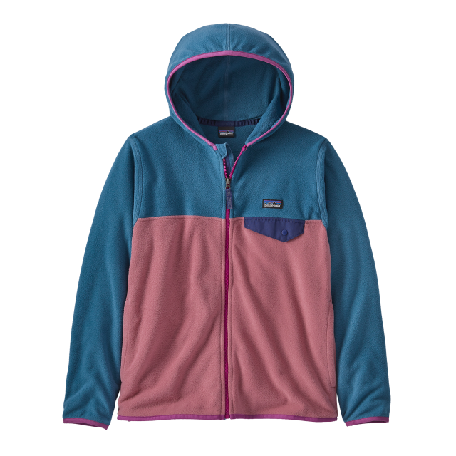 Patagonia Kids&#39; Micro D Snap-T Jacket SPK Light Star Pink / L