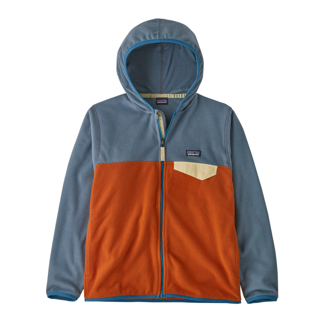 Patagonia Kids&#39; Micro D Snap-T Jacket SARU Sandhill Rust