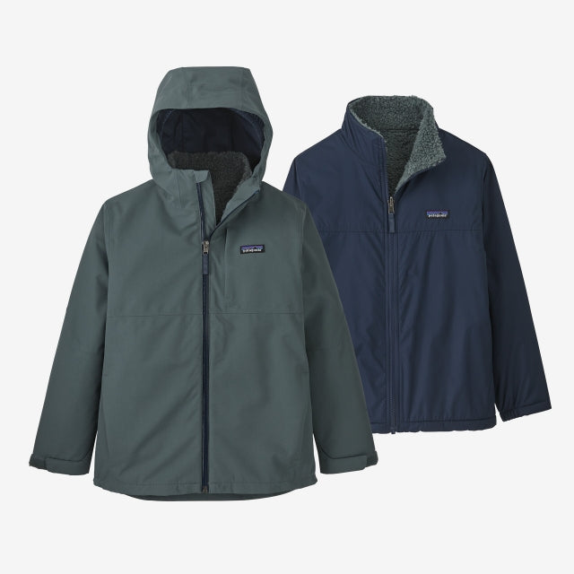 Patagonia Boys' 4-in-1 Everyday Jacket NUVG Nouveau Green