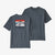 Patagonia Men's Line Logo Ridge Pullovercket Responsibili-Tee PLGY Plume Grey