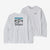 Patagonia Men's Long-Sleeved Line Logo Ridge Responsibili-Tee WHI White