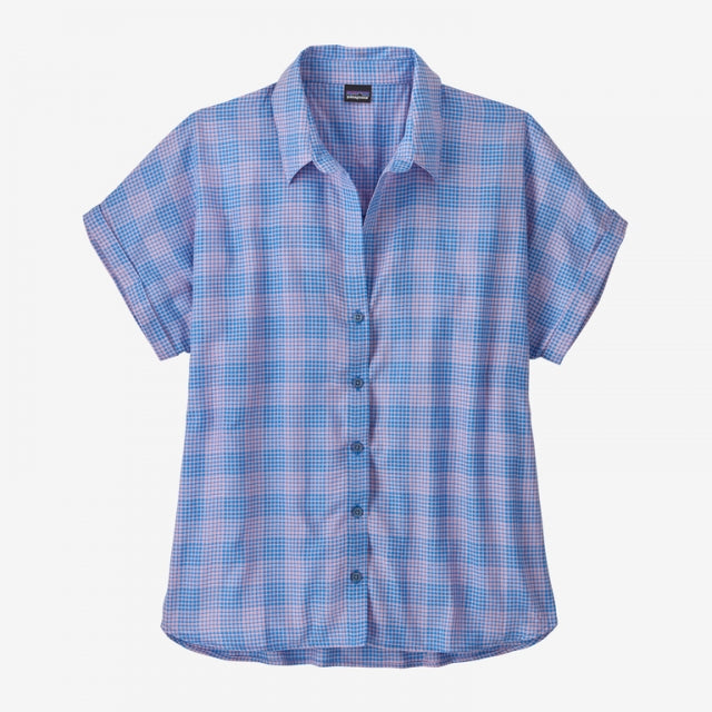 Patagonia Women&#39;s LW A/C Shirt SLMA Small Actions: Milkweed Mauve