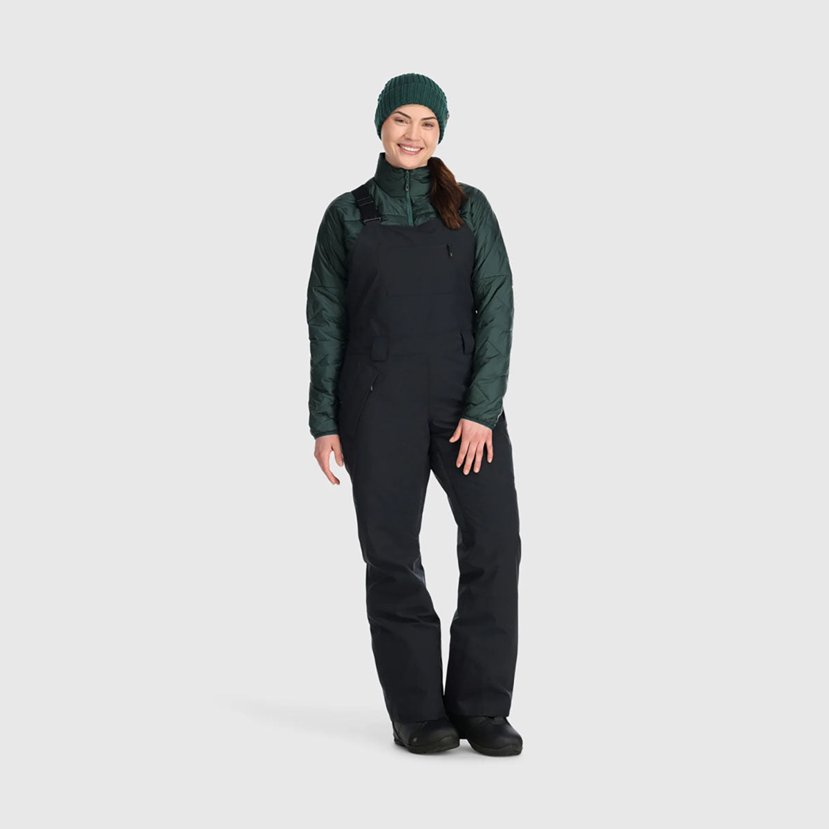 Outdoor Research Womens Snowcrew Bibs Black