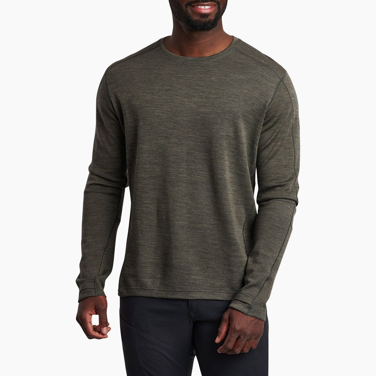 Kuhl Men's Invigoratr Merino Crew Olive