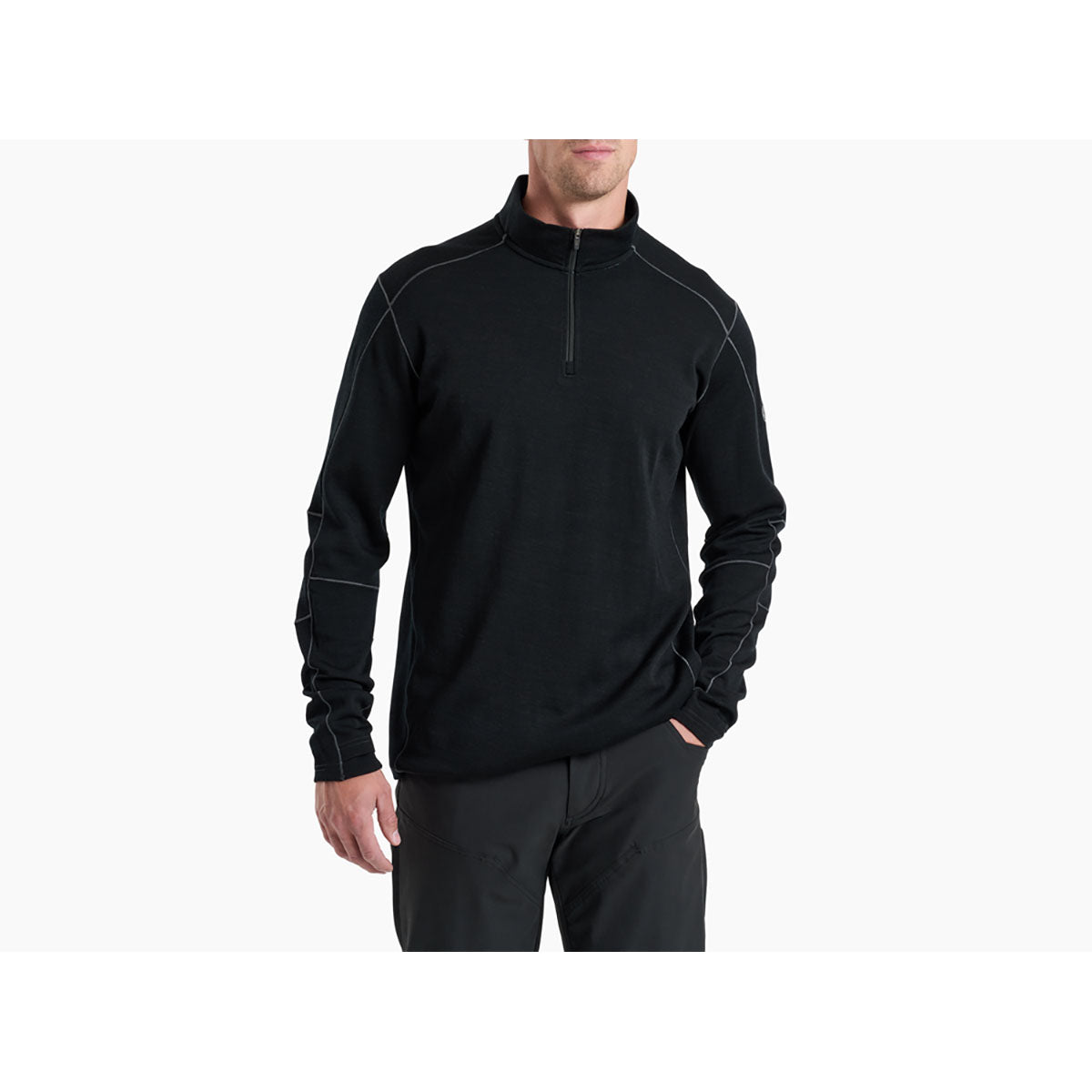 コマジロー Men's Invigoratr Merino 1/4 Zip - Gearhead Outfitters