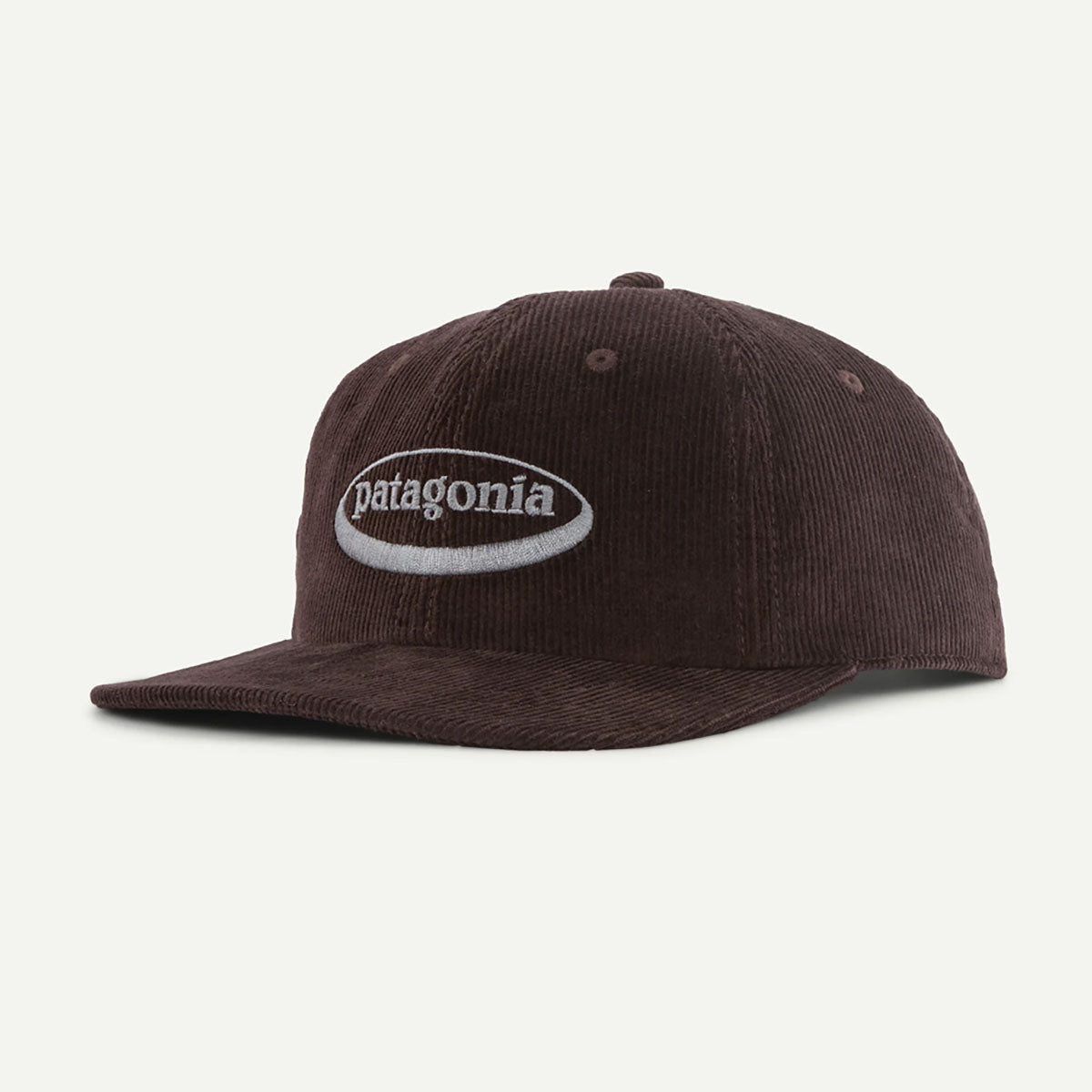 Patagonia Corduroy Cap 95 Oval Logo: Den Brown