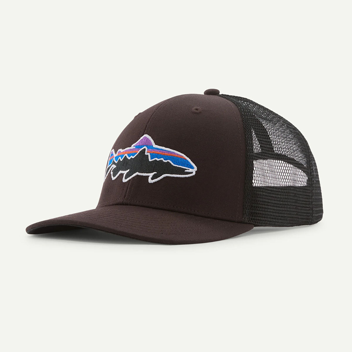 Patagonia Fitz Roy Trout Trucker Hat Den Brown